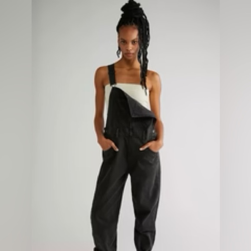 Ziggy overalls | mineral black